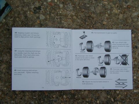 1990 Ford Bronco - Pgs 16 and 17 of manual