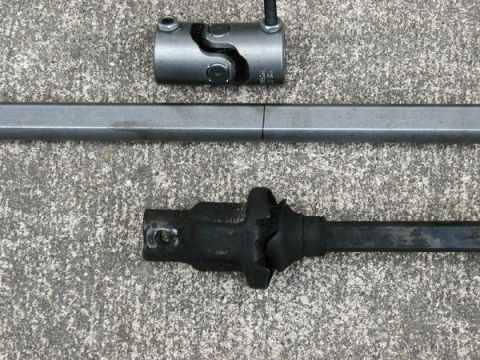 1985 Ford Bronco - measured at half compression made a line and cut it