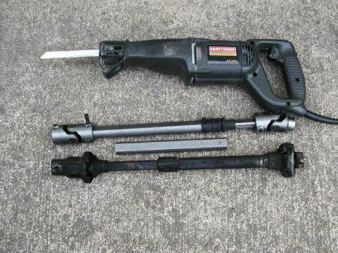 1985 Ford Bronco - this is how much and what I used. Not perfect for cutting straight lines but it worked.