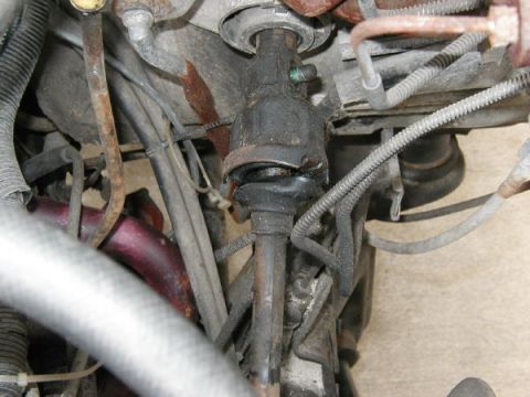 1985 Ford Bronco - old shaft: seen better days