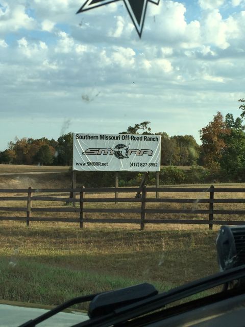 1979 Ford Bronco - A sign for Southern Missouri Off-Road Ranch is visible, featuring the text "Southern Missouri Off-Road Ranch", a logo, "WWW.SMORR.NET", and…