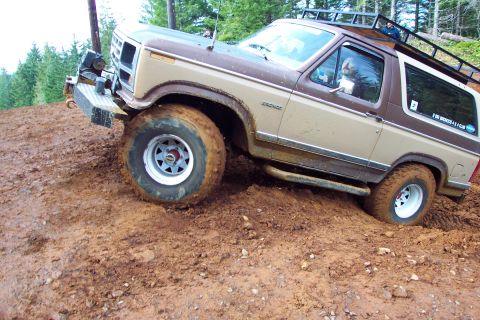 1996 Ford Bronco - Another shot of Ken. (2/21/2004)