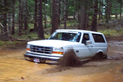1996 Ford Bronco - Working way out the other side. For a while there wasn't sure if I was going to make it in one pass. (check out the video when GirlPower 4x…