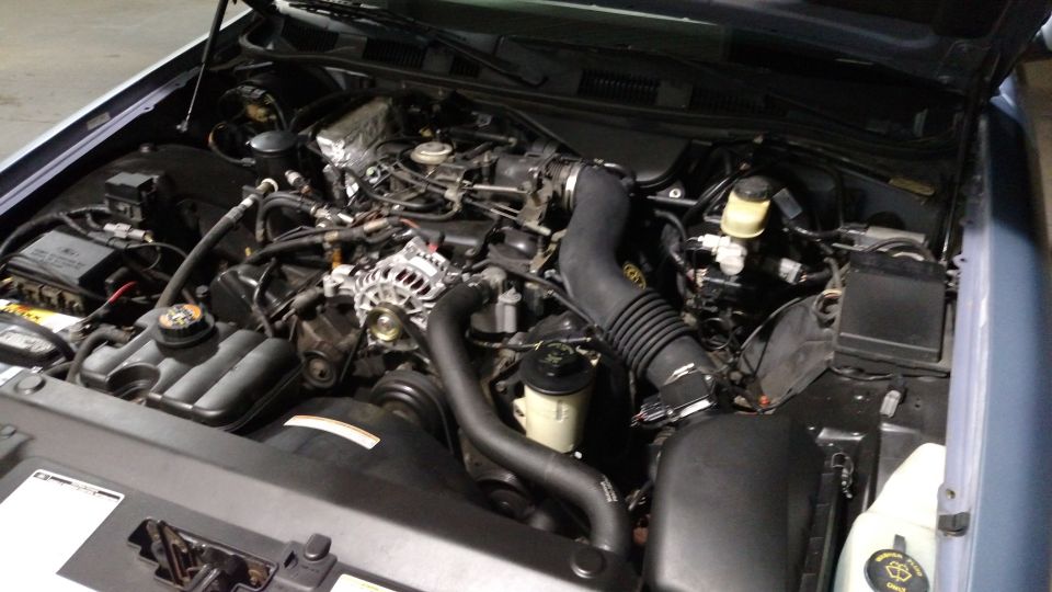 1998 Mercury Grand Marquis engine bay