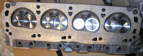 1988 Ford Bronco - GT40P Heads 194/154 stainless oversized valves, Hi-Lift springs .600, Hardened locks & retainers, PC seals, CBN finished deck.