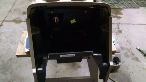 1994 Ford Bronco - Center console interior part from a 1990s era SUV, possibly a Ford Bronco.