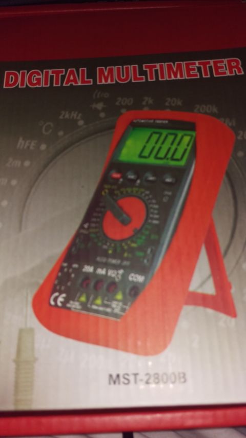 1994 Ford Bronco - A digital multimeter is shown, with its model number MST-2800B visible on the packaging.