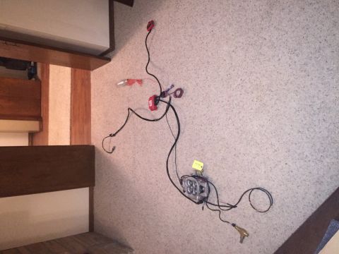 1982 Ford Bronco - Wiring harness and LED light assembly are shown, not a 1982 Ford Bronco.