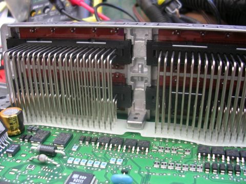 1976 Chevrolet Corvette - Electronic control unit with a large heatsink and detailed circuit board components.