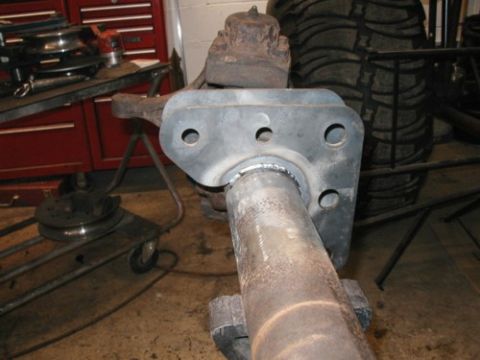 1994 Ford Bronco - Close up of brackets , made by Water Jet