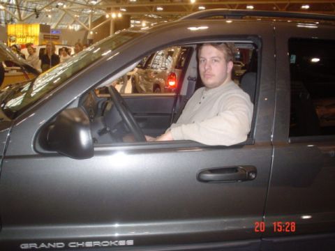 1992 Mercury Grand Marquis - Yours Truly in a Jeep Grand Cherokee