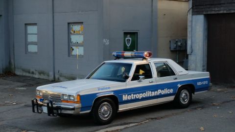 1991 Ford LTD Crown Victoria - This 1991 Ford Crown Victoria served as a Metropolitan Police vehicle.