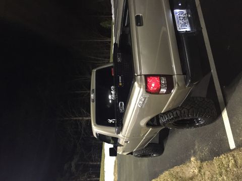 1991 Ford Bronco - This pickup truck features FX2 badging and a Virginia license plate.
