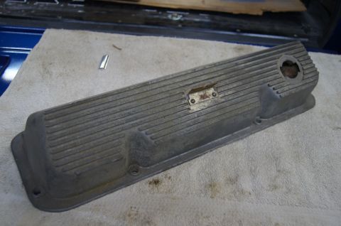 1979 Ford Bronco - 1970 boss 302 valve covers going on the Bronco.