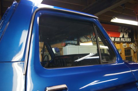 1979 Ford Bronco - NOS Ford drip rail Moldings Installed.