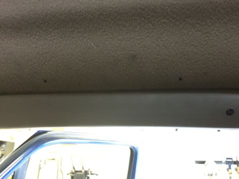 1996 Ford Bronco - Marked the holes to drill
