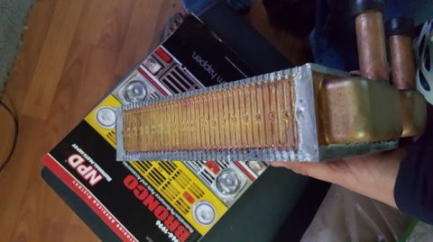 1978 Ford Bronco - New Copper Heater Core