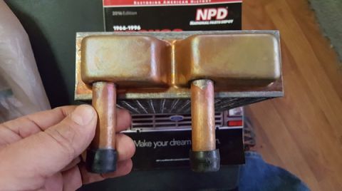 1978 Ford Bronco - New Copper Heater Core