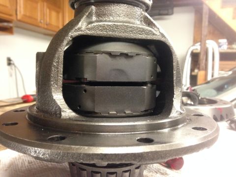 1979 Ford Bronco - Differential carrier with internal gears visible, likely a part from a vehicle's drivetrain.