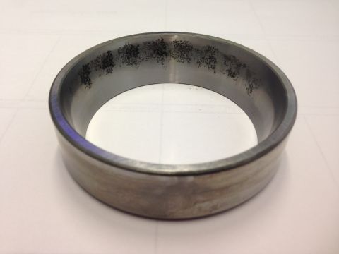 1979 Ford Bronco - This bearing race shows significant wear and pitting, indicating it may need replacement.