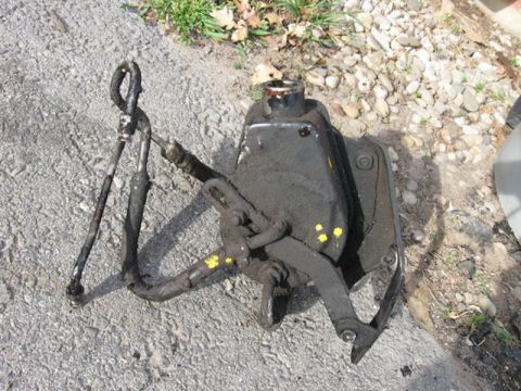 1981 Ford Bronco - This is a power steering pump assembly, likely removed from a vehicle for repair or replacement.