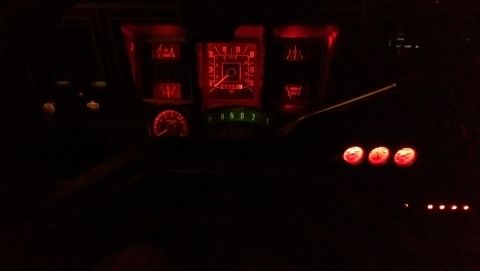 1978 Ford Bronco - Dash lights LED upgrade