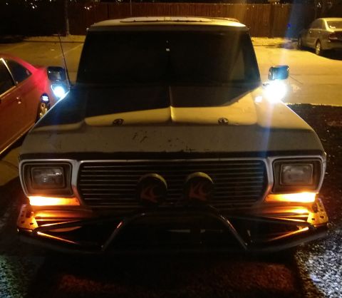 1978 Ford Bronco - LED Door floodlamps