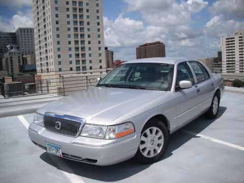 2003 Mercury Grand Marquis - A couple days after I bought her. in early 2010.