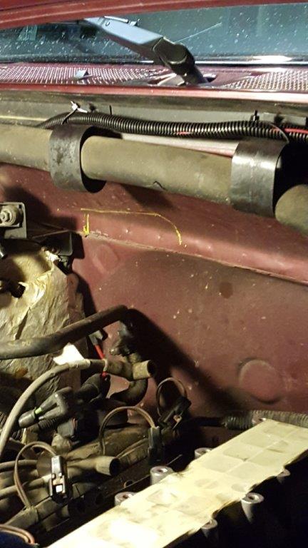 1996 Ford Bronco - firewall adjustment
