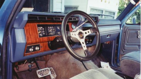 1983 Ford Bronco - Driver side before first round of renovation