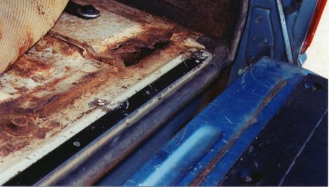 1983 Ford Bronco - Then I found this when lifting the rear rug.