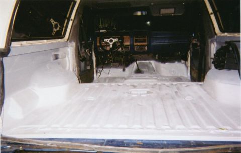 1983 Ford Bronco - Rear shot after rust repaired