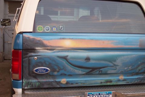 1983 Ford Bronco - In case you were wondering where the name SEABRONC comes from.