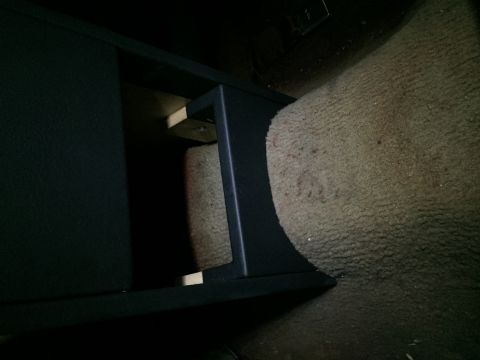 1981 Ford LTD - Checking the fit to the rear carpet. Perfect.