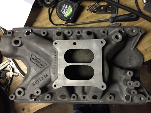 1981 Ford LTD - Eight holes all drilled. Just need to make a quick fixture to hold the bungs properly.