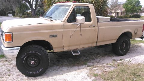 1990 Ford F-250 - old rims