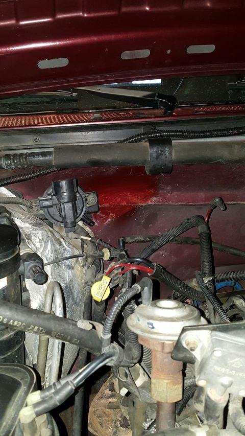 1996 Ford Bronco - firewall adjusted