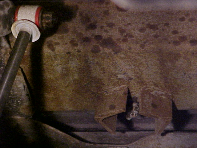 drain valve, I think its pretty well protected