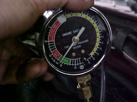 1995 Ford Bronco - vacuum around 1900 RPM
