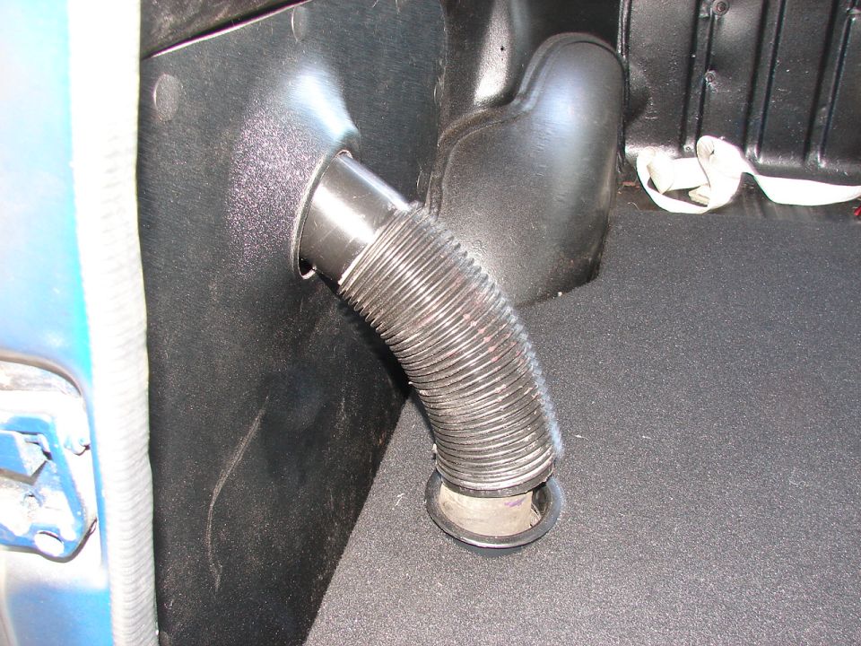1964 Volkswagen Beetle interior heater hose