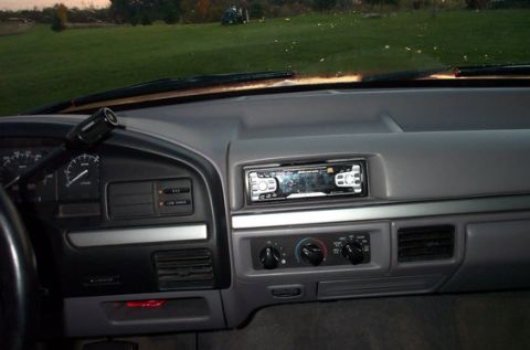 1995 Ford Bronco - Sony Head unit