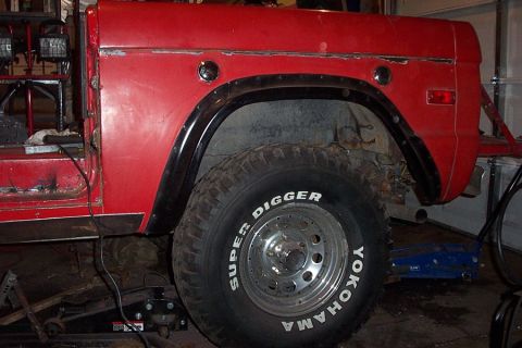 1974 Ford Bronco - flares