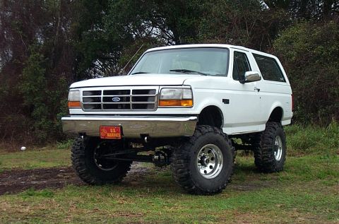 1995 Ford Bronco - 8 lug swap done