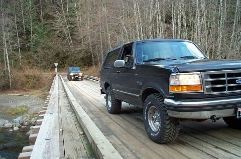 1995 Ford Bronco - What a beautiful day.