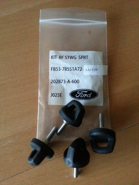 2016 Ford Explorer - This is a kit of Ford steering wheel lock nuts, part number FB53-78551A72.