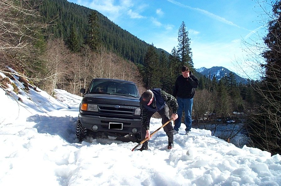 Only one thing left to do... break out the shovels and dig :(