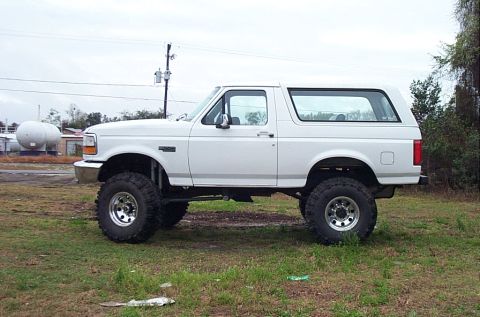 1995 Ford Bronco - Still have to modify the spare mount for a 8 lug wheel.