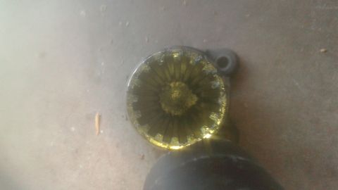 1996 Ford Bronco - This image shows a close-up of a greasy gear part, not a 1996 Ford Bronco.
