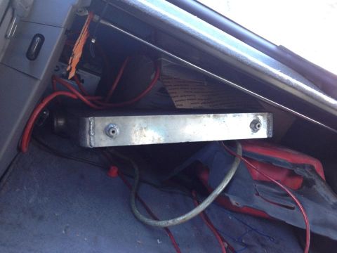 1995 Ford Probe - Aftermarket electronic component with visible wiring, likely installed in a vehicle's interior.