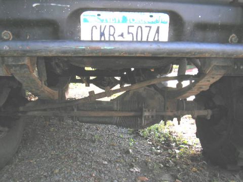 1979 Ford Bronco - I used the dana 44 draglink and tierods from the bronco